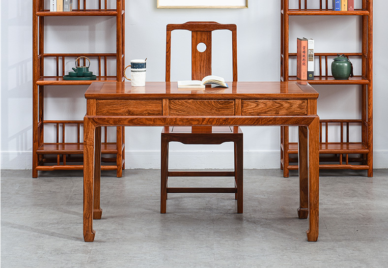 Wooden office desk