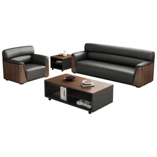 Yonso high-end leather office sofa